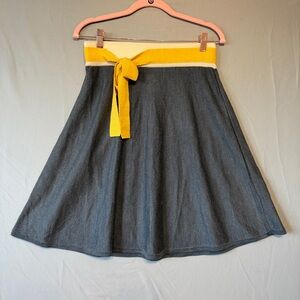 Girls From Savoy Anthropology Womens Wool Sweater Skirt Size S Academia A-Line